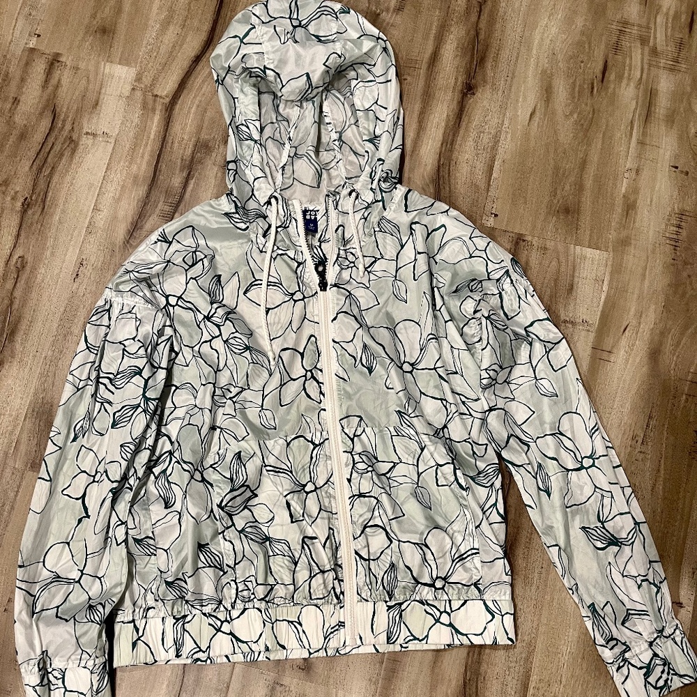 Joylab Floral Lightweight Windbreaker